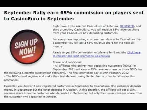 Casinoeuro Affiliate – Casino Affiliate Program