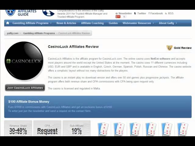 Casino Affiliate Programs