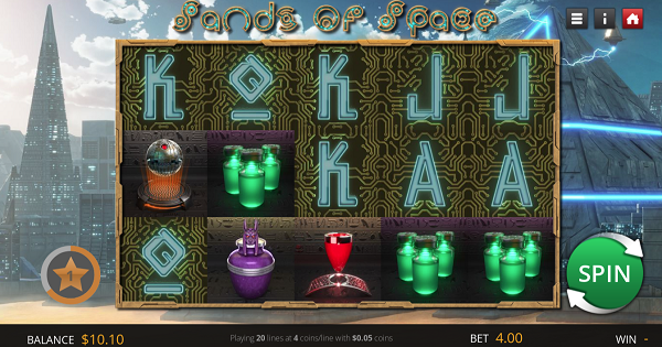 Sands of Space Online Slot Game