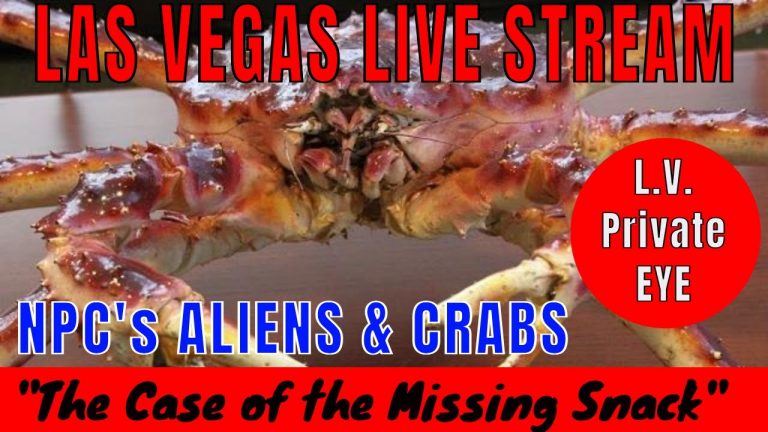 Live on Main Street LAS VEGAS – Patio Fun – Street People – N.P.C. Aliens and Beer Drinkers. 2022