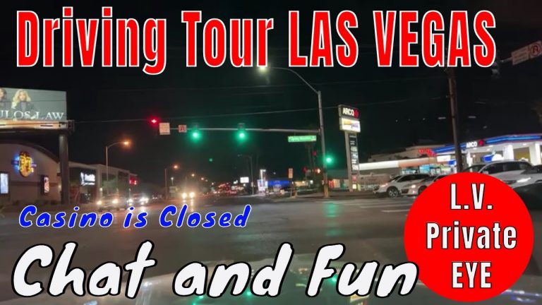 Driving Tour of Las Vegas Content and Fun – Travel – Food – Casino’s – Investigations – Secret Stuff