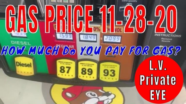 GAS PRICE at BUC-EE’s Temple Texas thanksgiving Weekend 2020 NOV 28th Compare – WHAT HAS CHANGED?