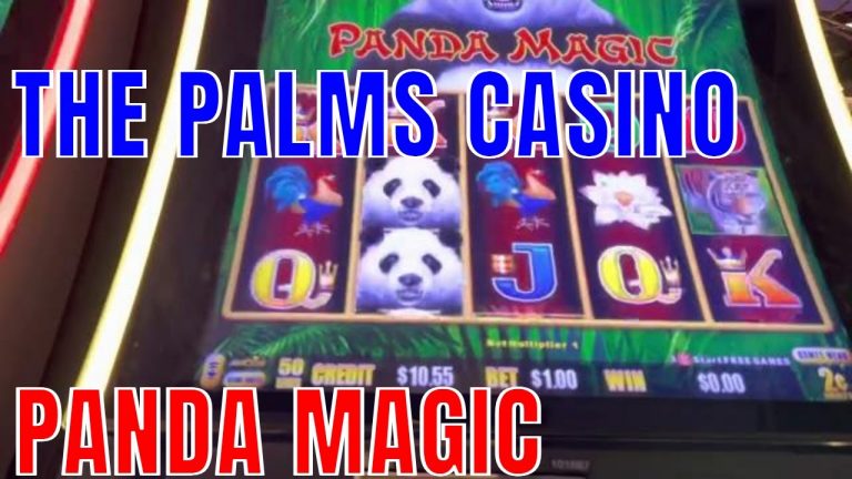 SLOT MACHINE PLAY in VEGAS Palms resort Casino Las Vegas panda Magic session – Is there any MAGIC?