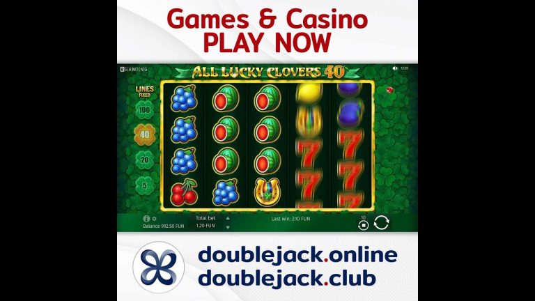 doublejack Casino & Games – PLAY NOW All Lucky Clovers