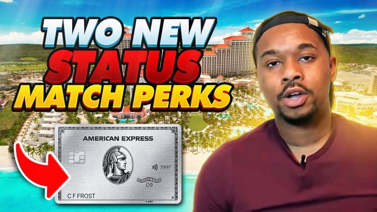 Amex Platinum Benefits: NEW Status Matching Perks!