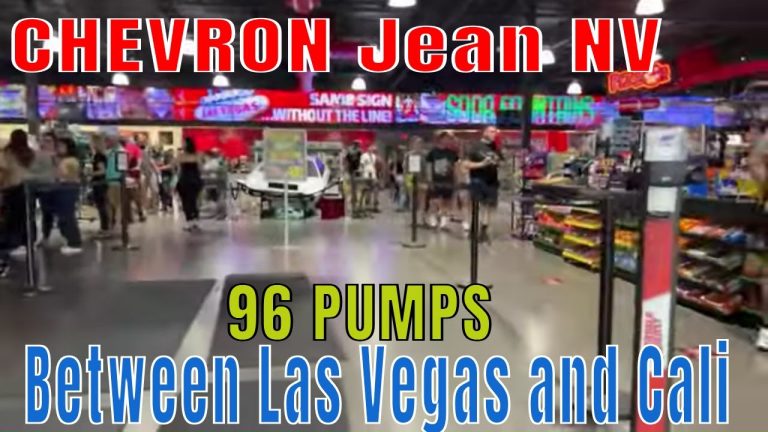 REVIEW and TOUR Chevron in JEAN Nevada Between LAS VEGAS and California Border – NOT A BUC-EES 2022