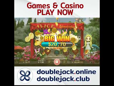 doublejack Casino Slots: Alice in Wonderland