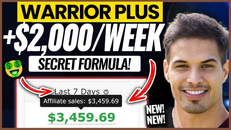 ($2000+ Week!) Warrior plus Affiliate Marketing Strategy Using Facebook/Instagram, Medium & YouTube