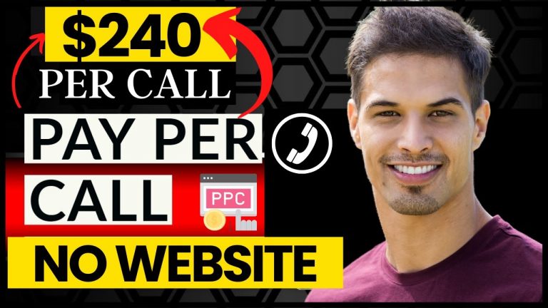 Earn $240/Phone Call (Free Traffic) | Pay Per Call Affiliate Marketing Without Website & Investment