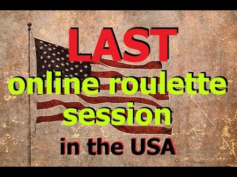 My LAST online Roulette Session in the US | Are my numbers still good? | Roulette strategy to win