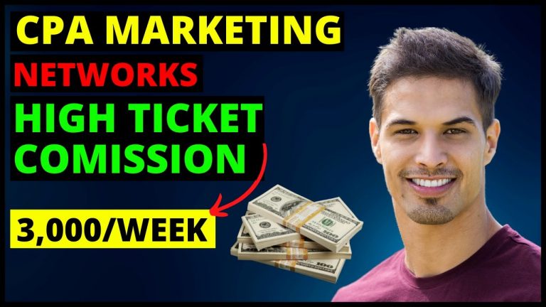 Top CPA Marketing Networks & Offers for Beginners 2023 (Tips & Tricks) Earn High Ticket Commission!