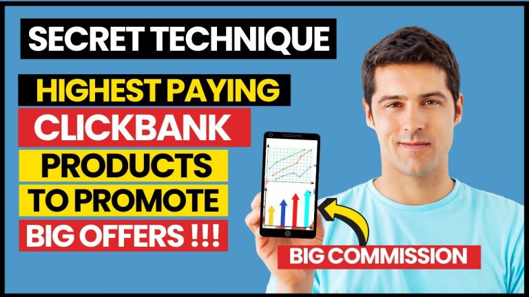 Undiscovered Highest Paying Clickbank Offers & Products to Promote in 2023 (Secret Technique!!)