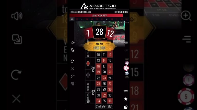 AidiBets Live casino games available.