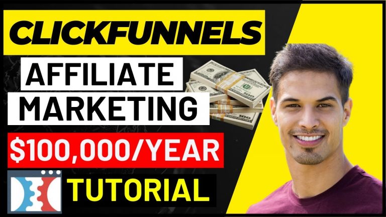 How to Make Money Online with Click Funnels Affiliate Program in 2023 (I Made $100,000 Doing this!)