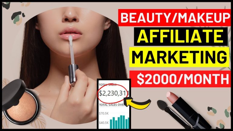 Affiliate Marketing for Beginners With Beauty/Makeup Products | Sephora, Amazon, Avon, Reels, Tiktok