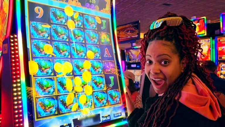 She Did So Good On This NEW Slot Machine!!