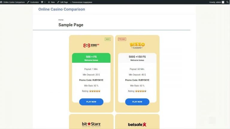 Wp iGaming Plugin for WordPress – How to Create a Casino Comparison Site