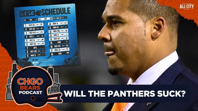 How high will the Chicago Bears EXTRA 1 pick land? Let’s check the Panthers schedule! | CHGO Bears