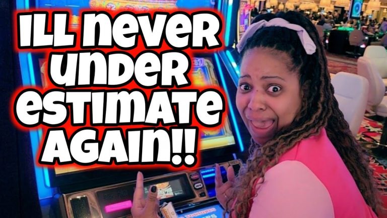 She Underestimated This Slot Machine Until THIS Happened!!