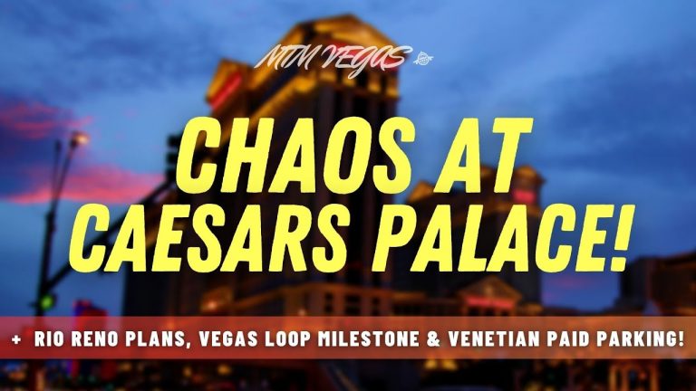 Caesars Palace Vegas Chaos, MGM & Hyatt Break Up, Rio Renovation Details & Venetian Paid Parking!