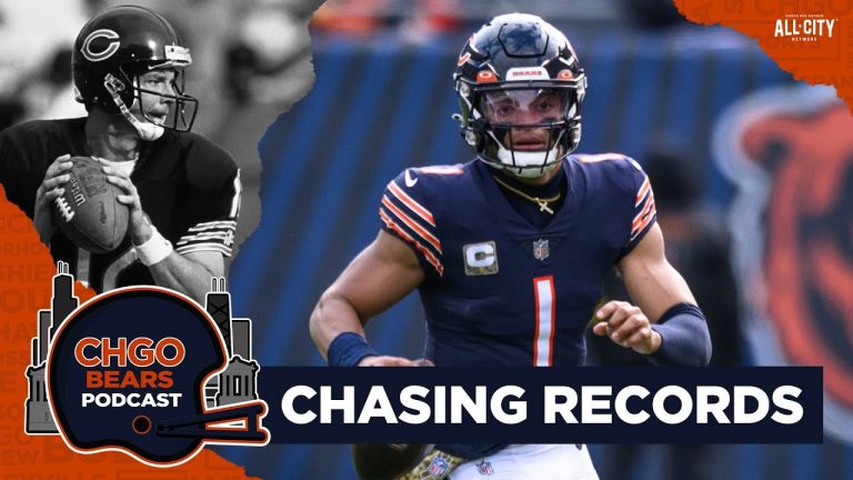 Can Justin Fields break the Chicago Bears’ season-high passing record? | CHGO Bears Podcast