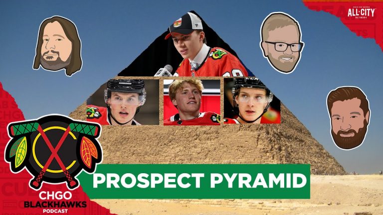 Revealing our Chicago Blackhawks Prospect Pyramid | CHGO Blackhawks Podcast