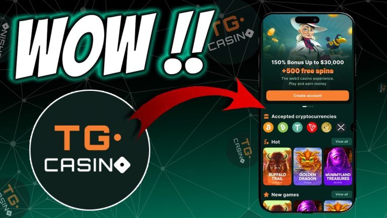 The World’s 1 Telegram Casino !? – TG Casino Token Review