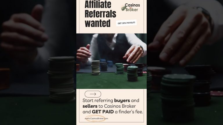 Casino Affiliate Referrals Wanted! Get 20% PAYOUT! igaming business sportsbusiness casino