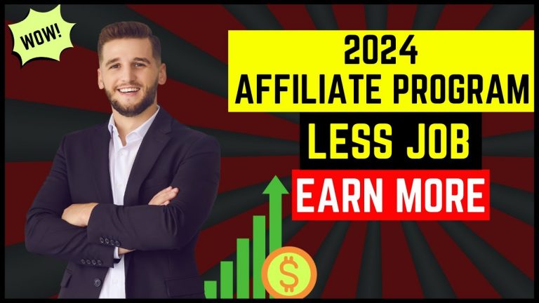 Top 3 Best Affiliate Program in 2024 | Easiest & Best Way To Start Affiliate Marketing for Beginners