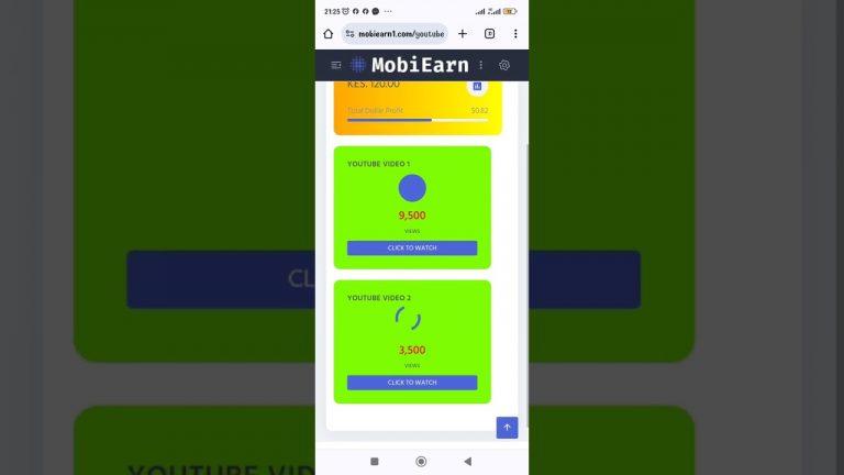 make money online with MOBIEARN AGENCIES by watching educative YouTube videos