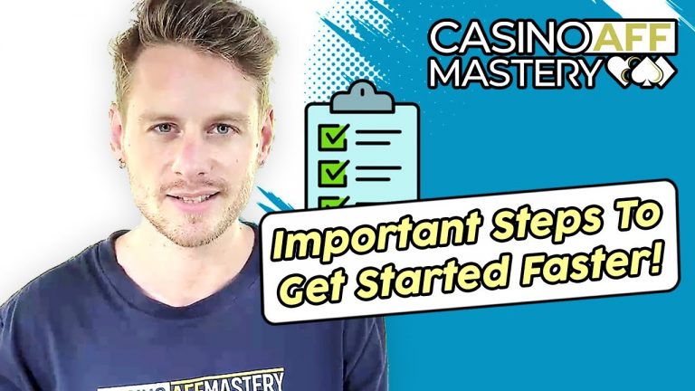 8 Steps To Get Started With Your Casino Affiliate Website