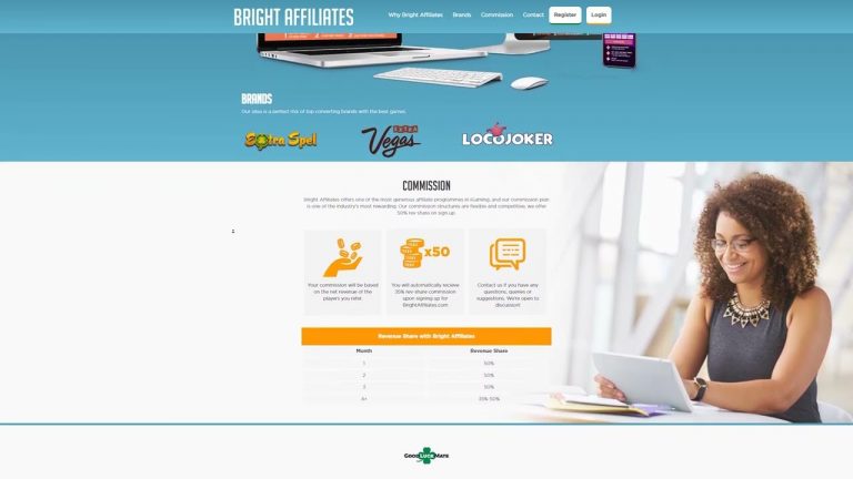 Bright Affiliates gambling affiliate review