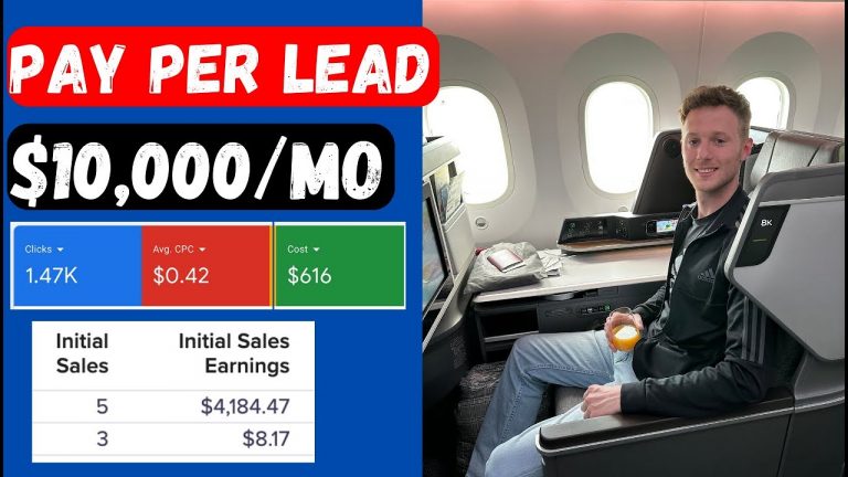 How To Make $1,000/DAY With Pay Per Lead Affiliate Marketing