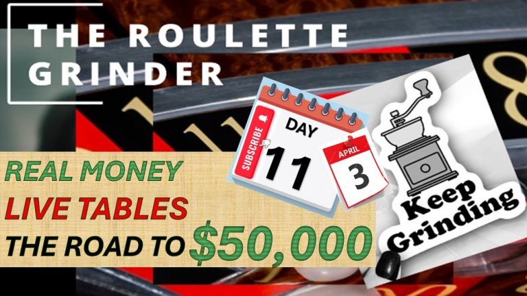 Roulette Grind Day 11: $50,000 Profit Challenge! roulette bank live