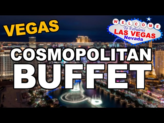 The WICKED SPOON BUFFET at the Cosmopolitan Hotel & Casino. Las Vegas.