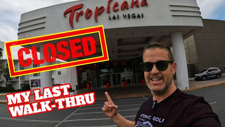 Tropicana Closes It’s Door for Good – Last Walk-Thru