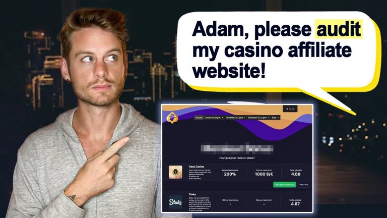 A Complete Website Audit of a Casino Affiliate Website