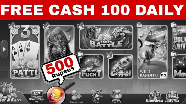 Vegas Casino new update daily hundred rupees free cash