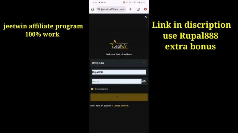 What is jeetwin affiliate program! full information! best way to earn money gambling