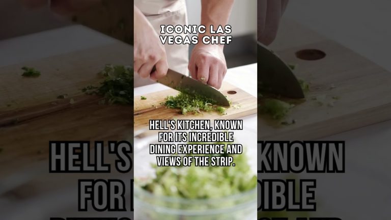 Las Vegas Iconic Chef | What Happens In Vegas | shorts lasvegas vegas travel fun casino