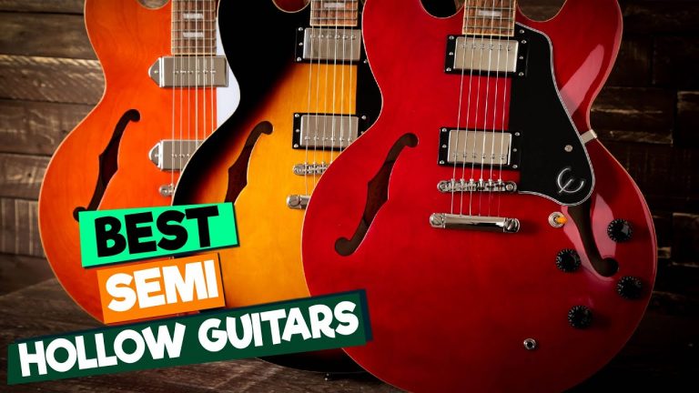 Best Semi-Hollow Guitars for Beginners and Professionals