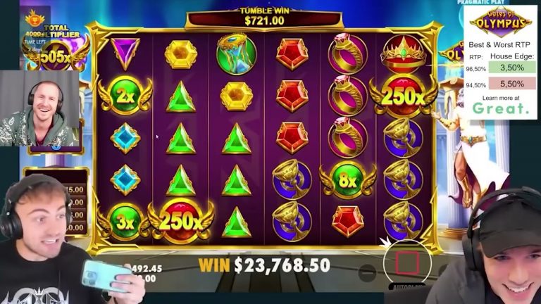 WINNING OVER 50,000,000 ON GATES OF OLYMPUS | Great Casino Big Wins