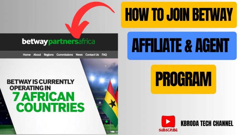 How To Join Betway Affiliate (Agent) Program 2025 – Refer Friends and Make Money From Betway